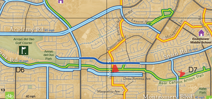 Blind Intersection on Bear Canyon Trail