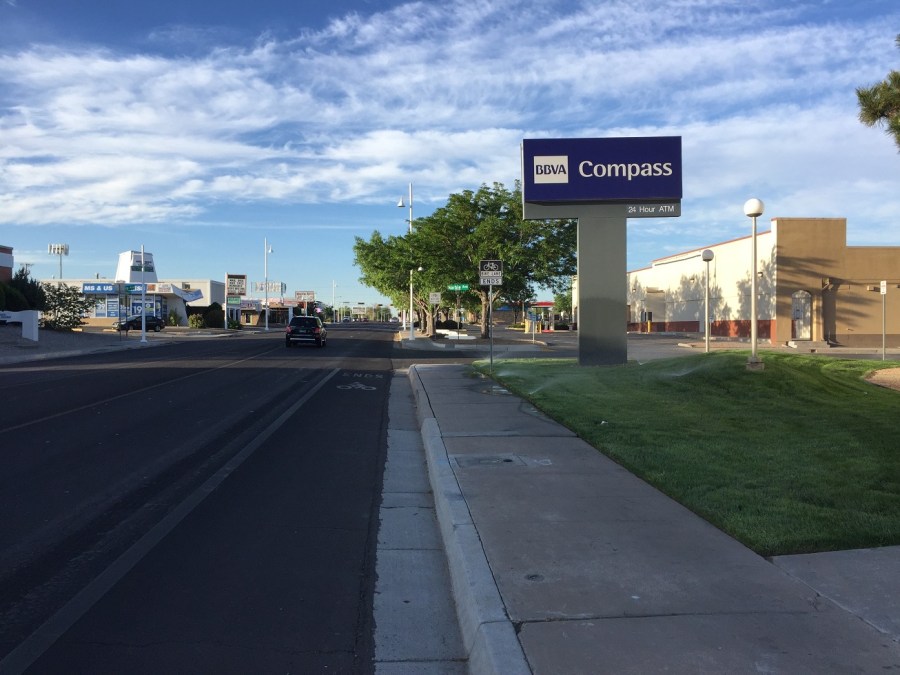 san pedro nearing lomas southbound