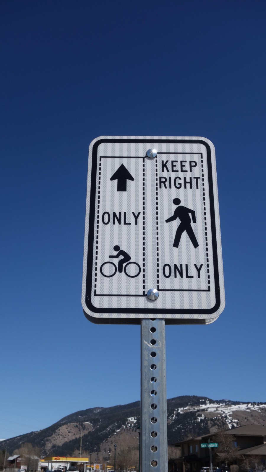 split sidewalk jackson sign