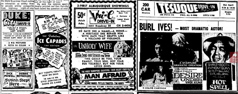 ABQ Drive-In 1958