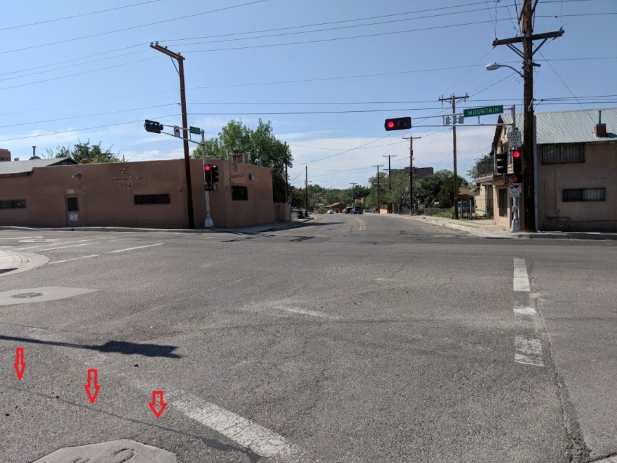 sensor edith and mountain with pointers