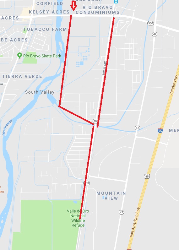 bosque path chavez loop vdo