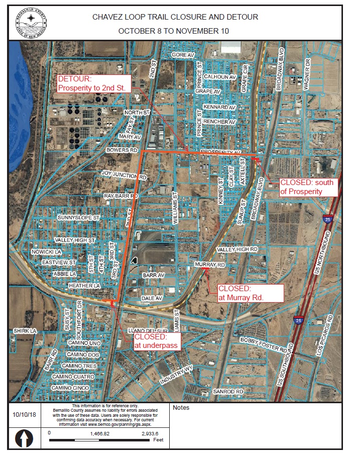 Chavez Loop Closure 10.10.18