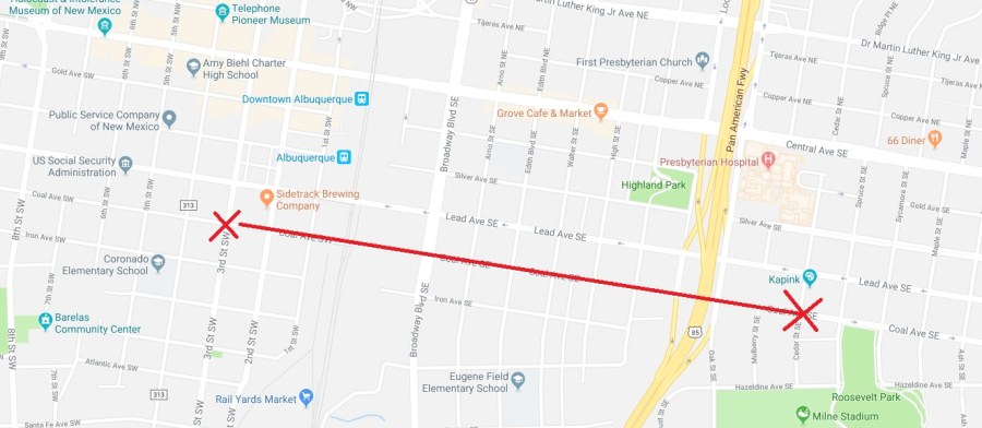 coal closed 3rd to Cedar