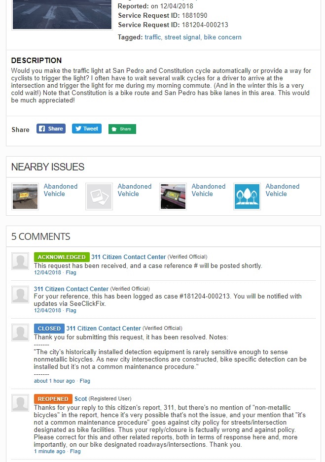 311 scf metallic bike