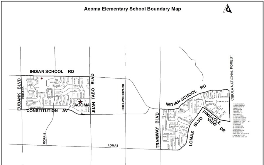 acoma elementary boundary