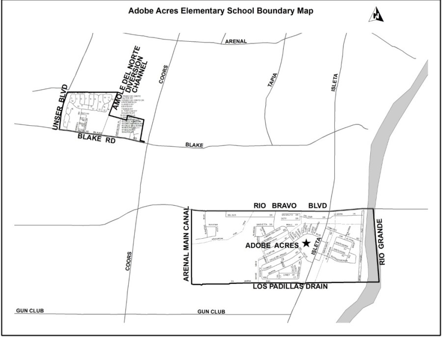 adobe acres boundary