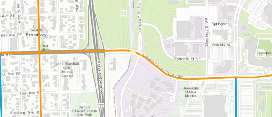 cesar chaves bike route