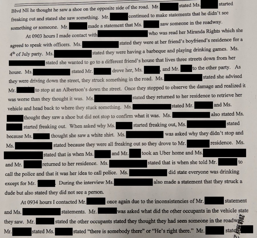 july 4th narrative page four