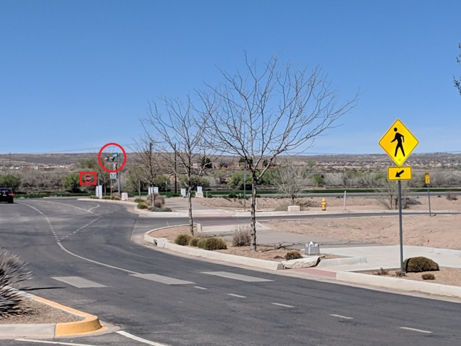 las estancias and the ped crossing