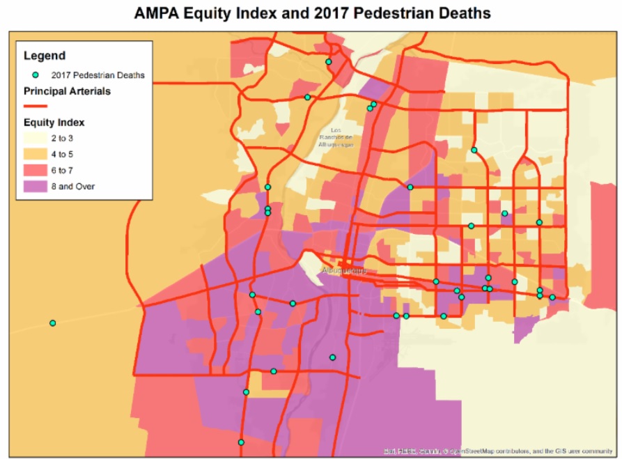 AMPA equity and 2017 deaths