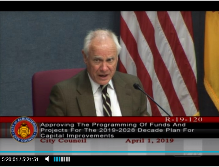 Benton notes lack of presence in packet