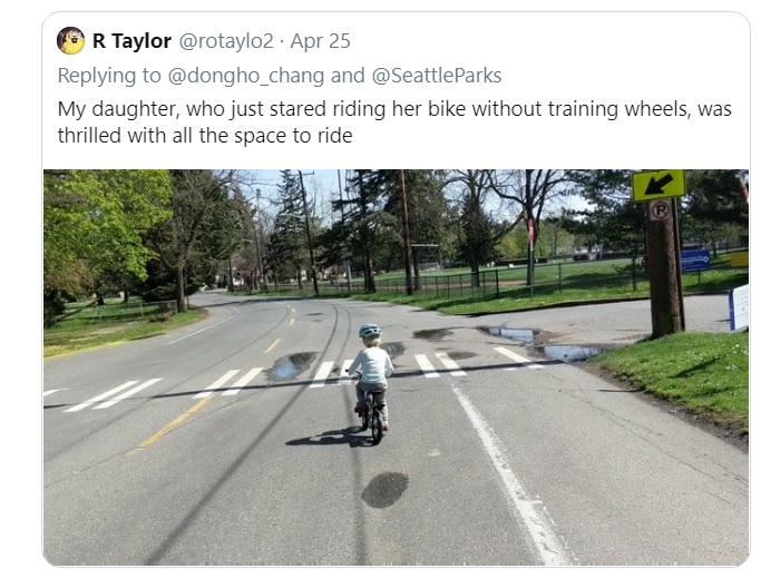 child on bike