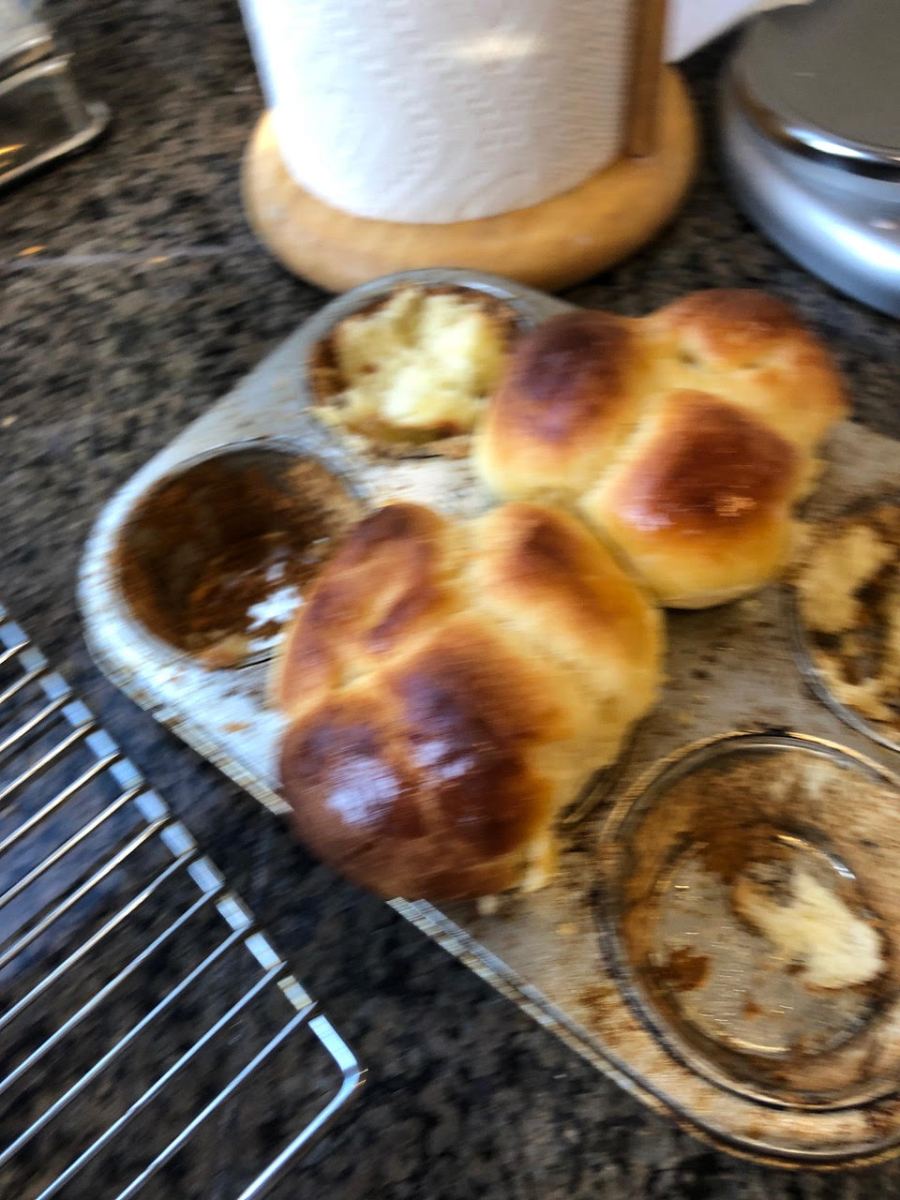 blurred bad brioche