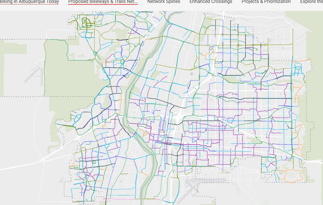 2024 ABQ Bikeways Plan Goes to City Council – Better Burque